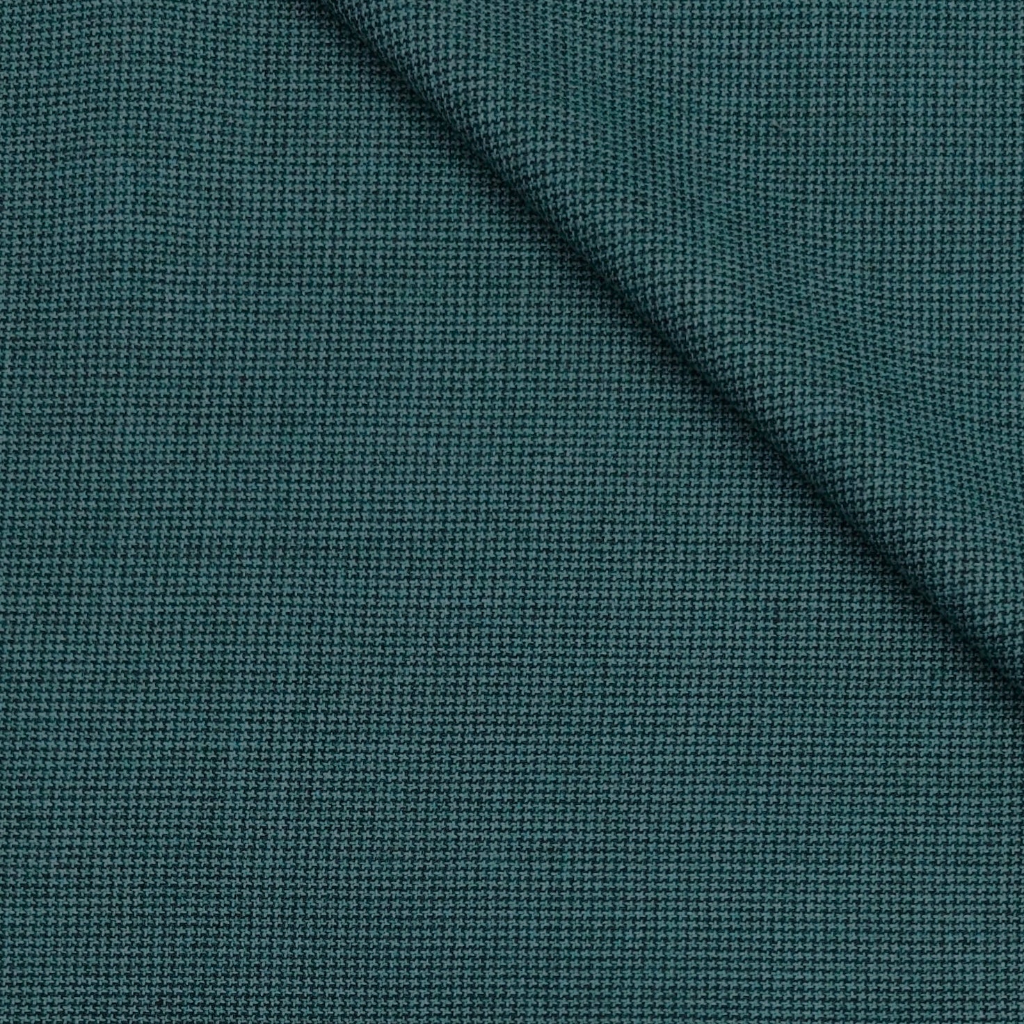 Tweed Blazer Fabric Raymond Wool Blended Pin Check Colour Viridian Green